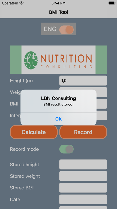 LBN IMC App Screenshots