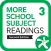 More School Subject Readings 2nd_3