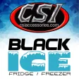 CSI Black Ice Fridge Freezer