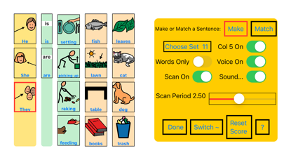Sentence Key Chores Screenshots