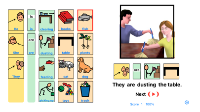 Sentence Key Chores Screenshots