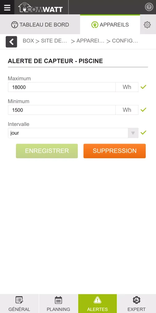Comwatt Mon Énergie Screenshots