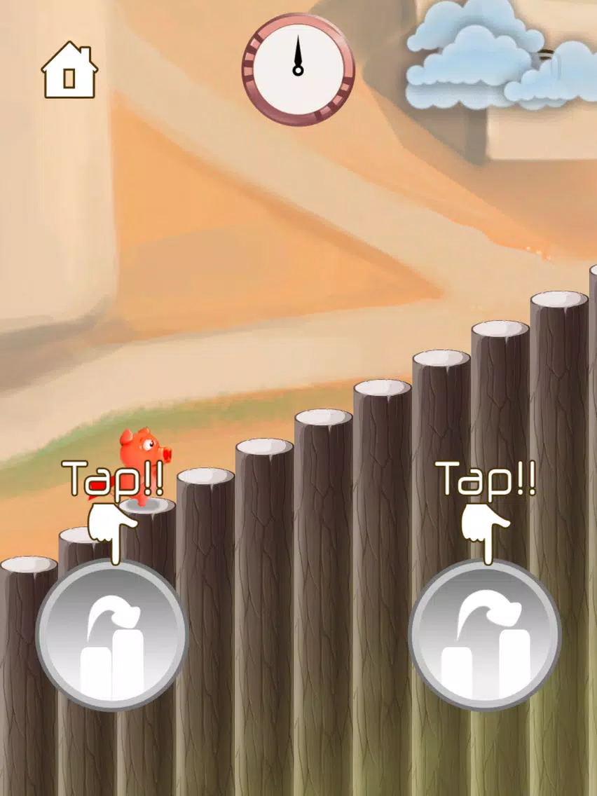 Jumpy Pig - Jump and Jump for Fun iPad Screenshots