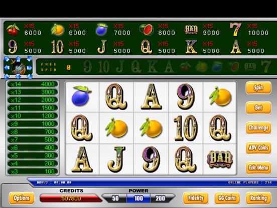 Casino Gallina iPad Screenshots