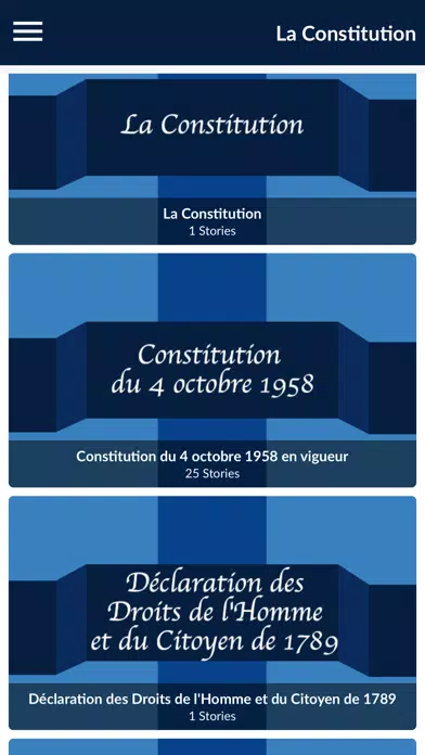 Constitution Française Screenshots