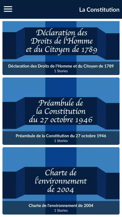 Constitution Française Screenshots