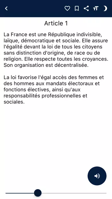 Constitution Française Screenshots