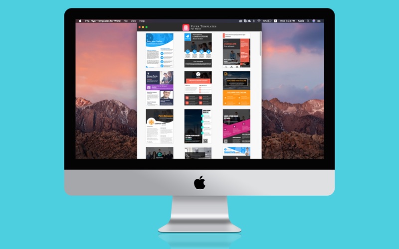Flyer Templates for Word by CA Screenshots