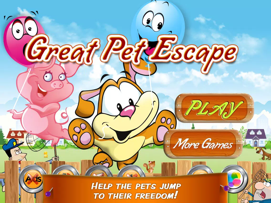 Great Pet Escape – Help the happy pets jump to freedom! iPad Screenshots