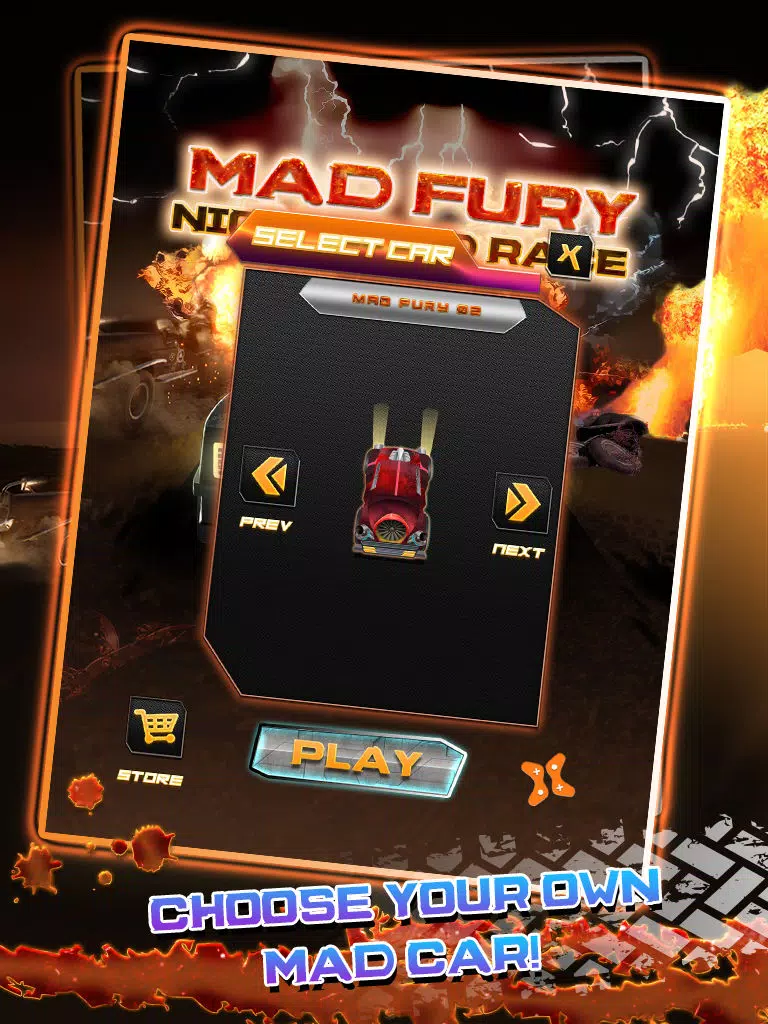 Mad Fury Night Road Race – Max Speed Adrenaline Rush Armor Racing Game iPad 应用截图
