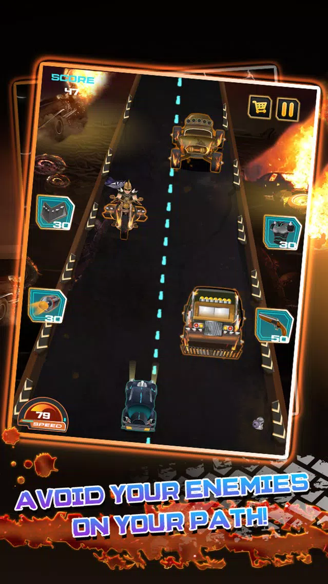 Mad Fury Night Road Race – Max Speed Adrenaline Rush Armor Racing Game应用截图