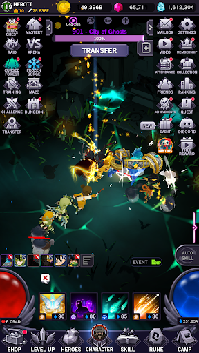 AFK Dungeon : Idle Action RPG Screenshots