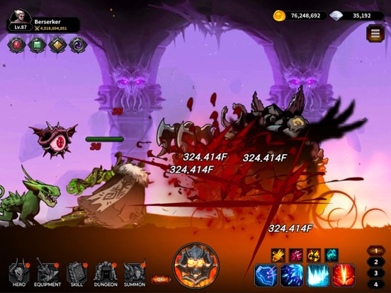 Capturas de pantalla de Idle Berserker: legend of rpg iPad 