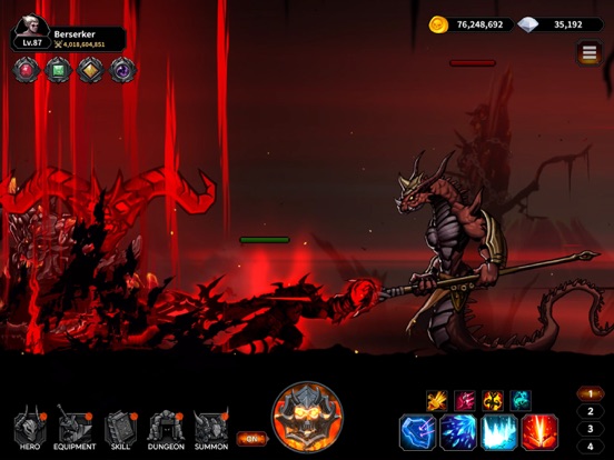 Capturas de pantalla de Idle Berserker: legend of rpg iPad 