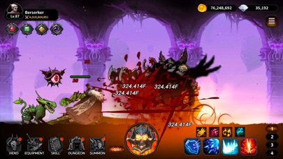 Capturas de pantalla de Idle Berserker: legend of rpg
