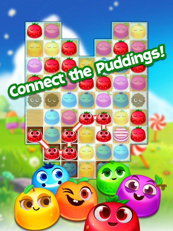 Pudding Splash: Draw Line iPad Screenshots