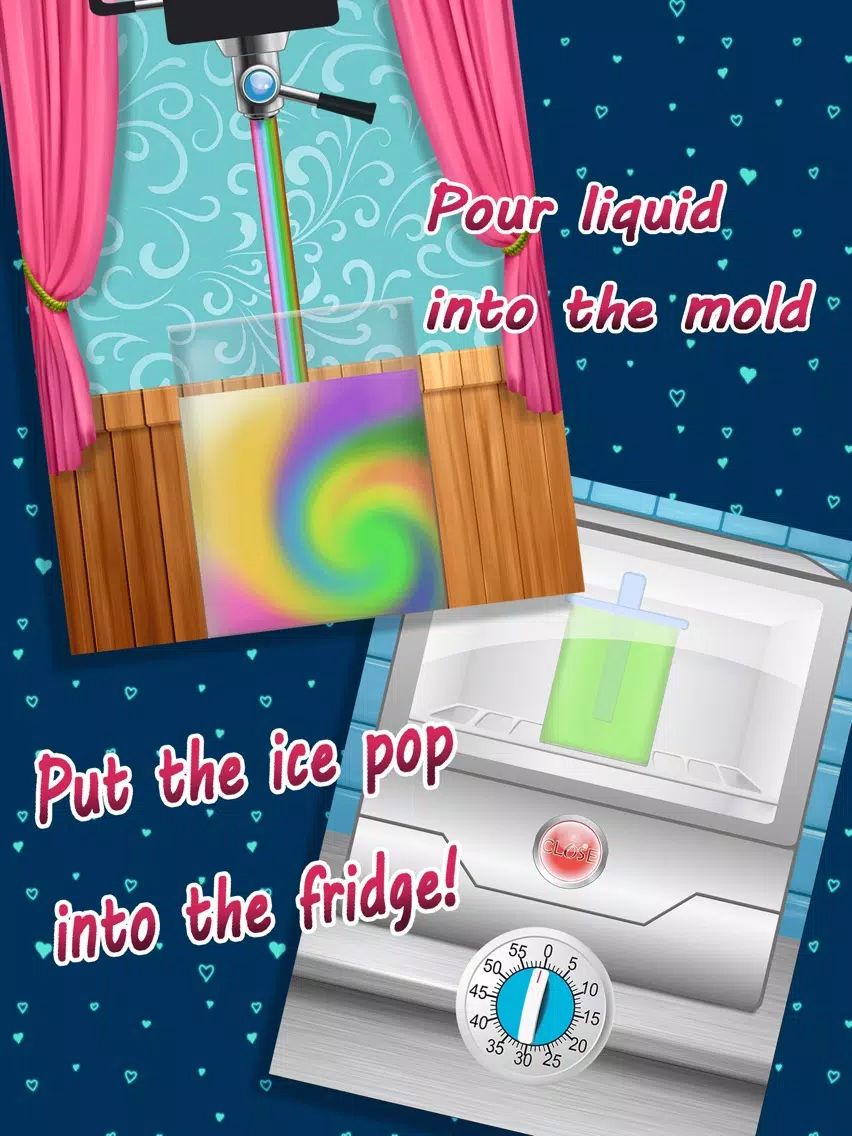 Frozen Food Maker - kids ice pops! iPad Screenshots