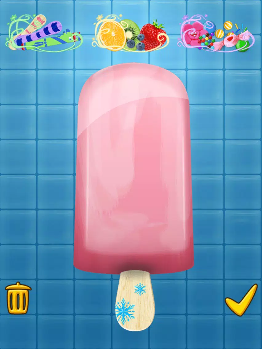 Frozen Food Maker - kids ice pops! iPad Screenshots