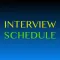 Cool Interview Schedule
