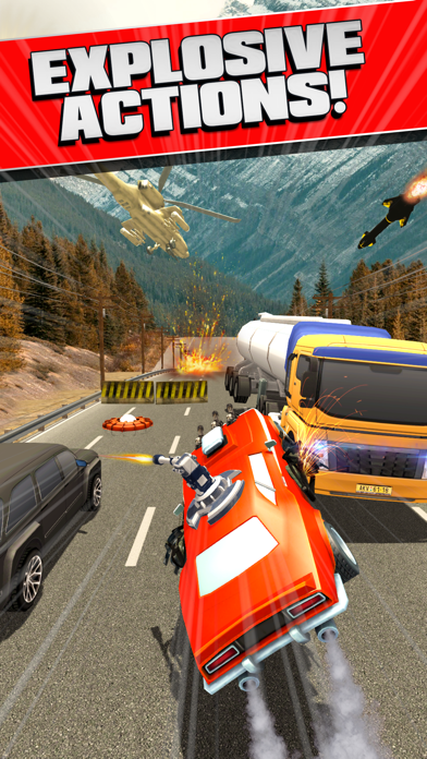Death Race : Car Road Shooter Screenshots