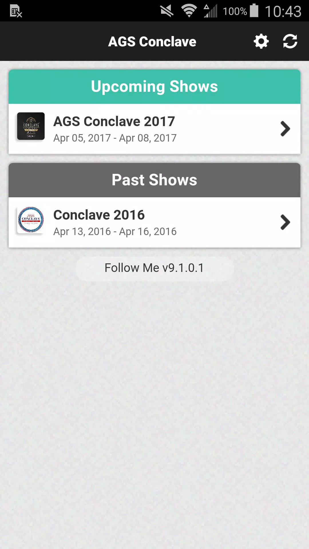 AGS Conclave Screenshots