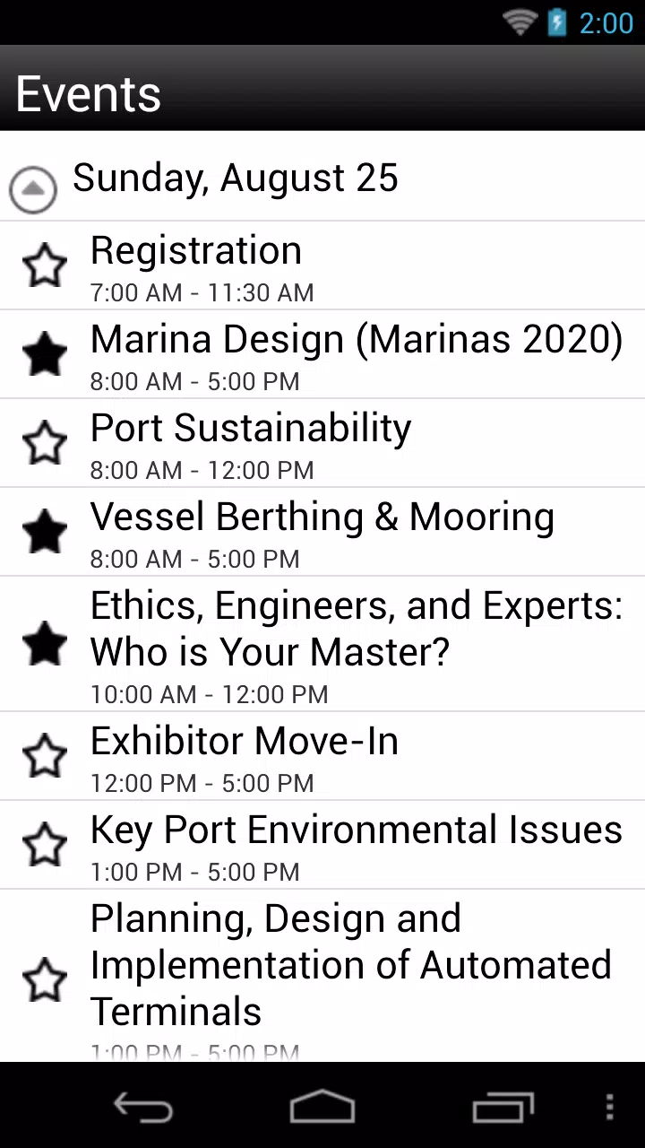 ASCE 2013 Ports Conference應用截圖
