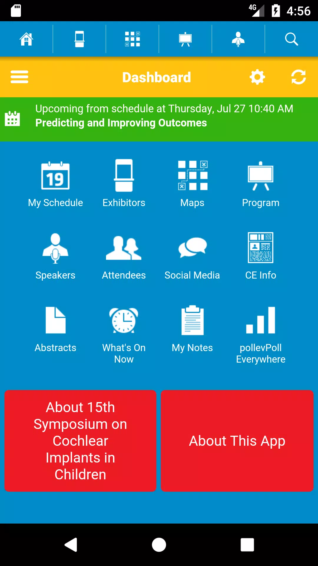 15th Symposium on Cochlear Imp Screenshots