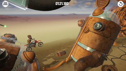 Capturas de tela do Bike Baron 2