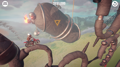 Capturas de tela do Bike Baron 2