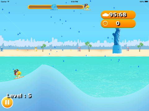 Sully the Pirate Parrot Surfer iPad  Ekran Görüntüleri