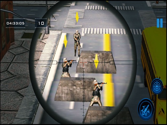 Captures d'écran de Critical Sniper Shooting Games iPad 