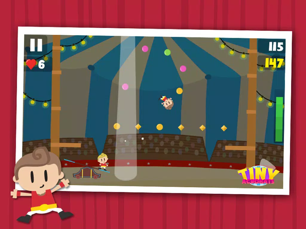 Tiny Acrobats - The Endless Circus Adventure iPad Screenshots