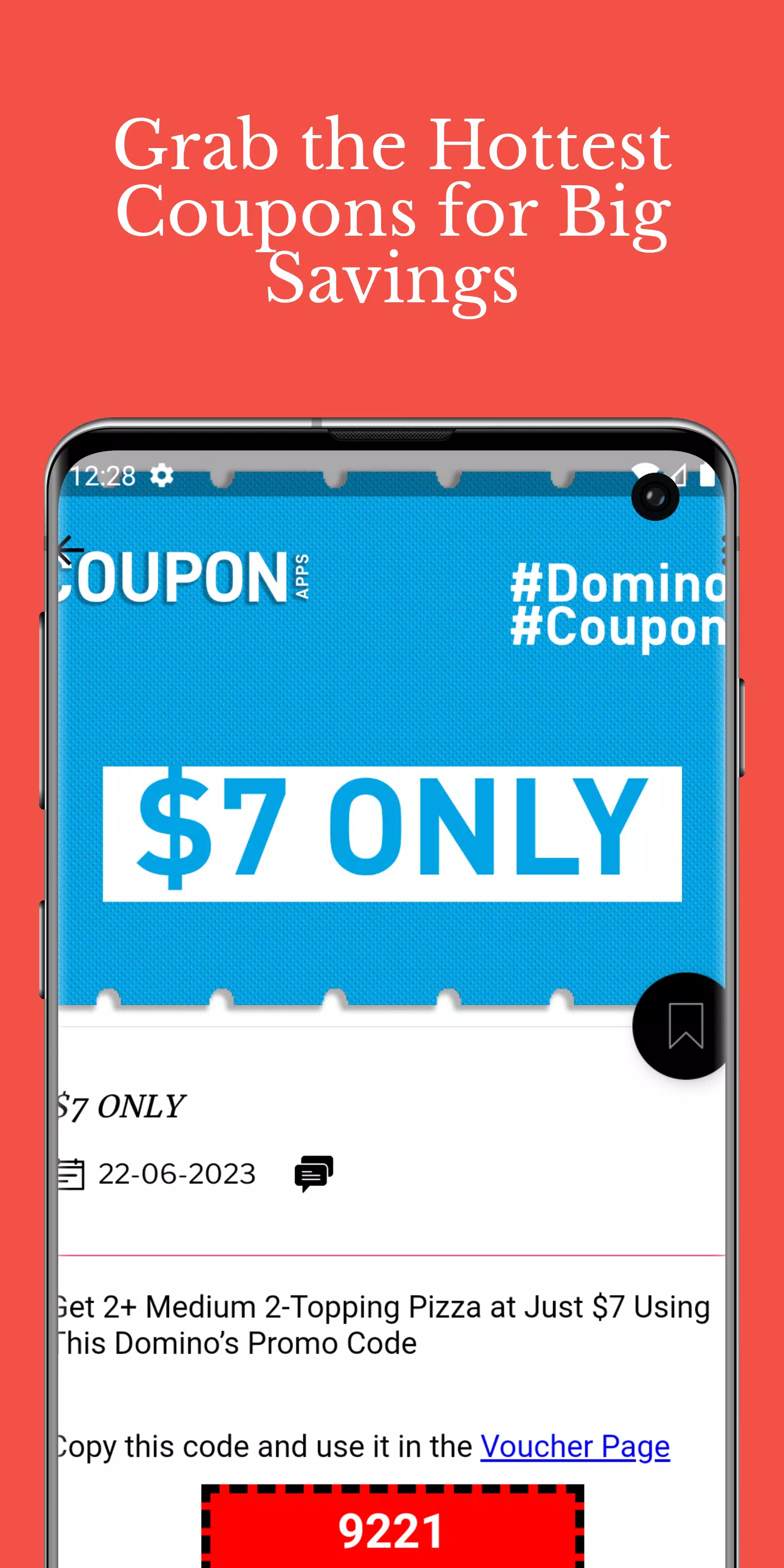 Coupons for Dominos Screenshots
