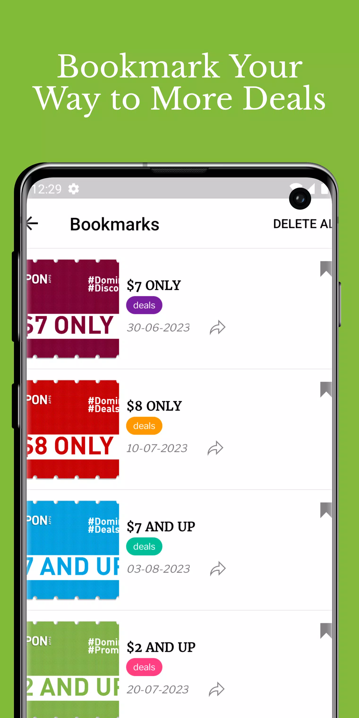 Coupons for Dominos Screenshots