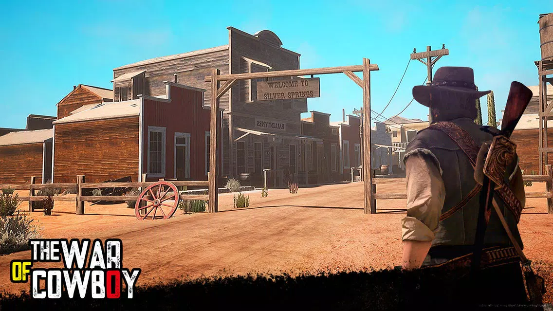 Ảnh chụp màn hình của the war of cowboy