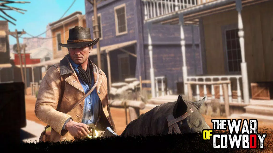 Ảnh chụp màn hình của the war of cowboy