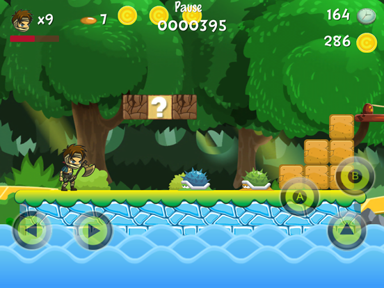 Bob Ben Run - Super Jungle Adventure Games iPad Screenshots