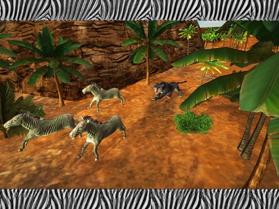 Zebra Simulator & Animal Wildlife Game iPad Screenshots