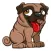Sticky Pug - Animated
