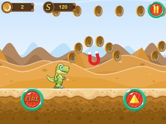 Скриншоты Desert Land Dragon Runner Dash iPad 