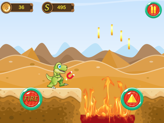 Скриншоты Desert Land Dragon Runner Dash iPad 