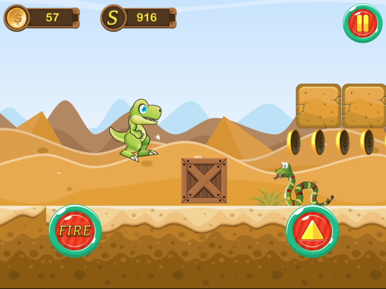 Скриншоты Desert Land Dragon Runner Dash iPad 
