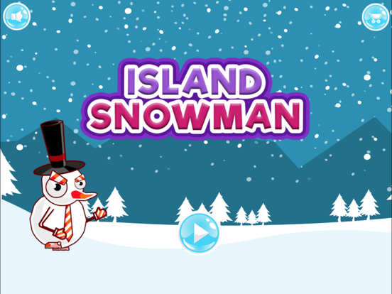 Island Snowman Runner iPad  Screenshots
