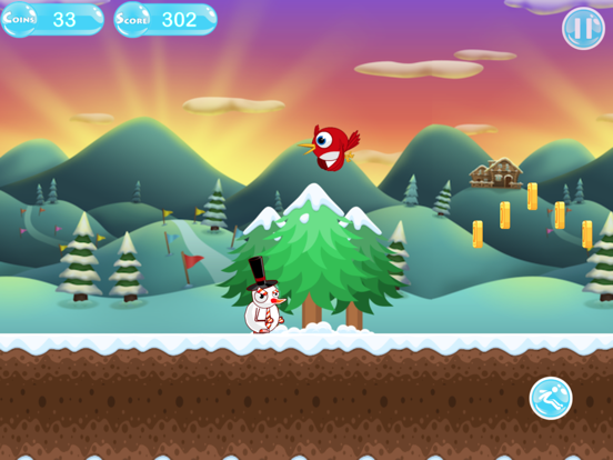 Island Snowman Runner iPad  Screenshots