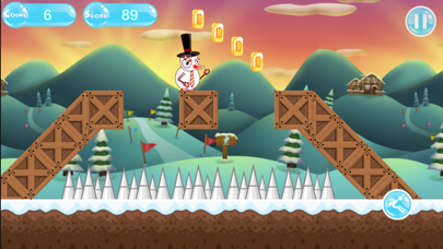 Island Snowman Runner Screenshots
