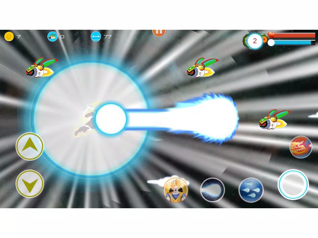 Zrzuty ekranu Dragon Ghost Saiyan Warrior iPad 