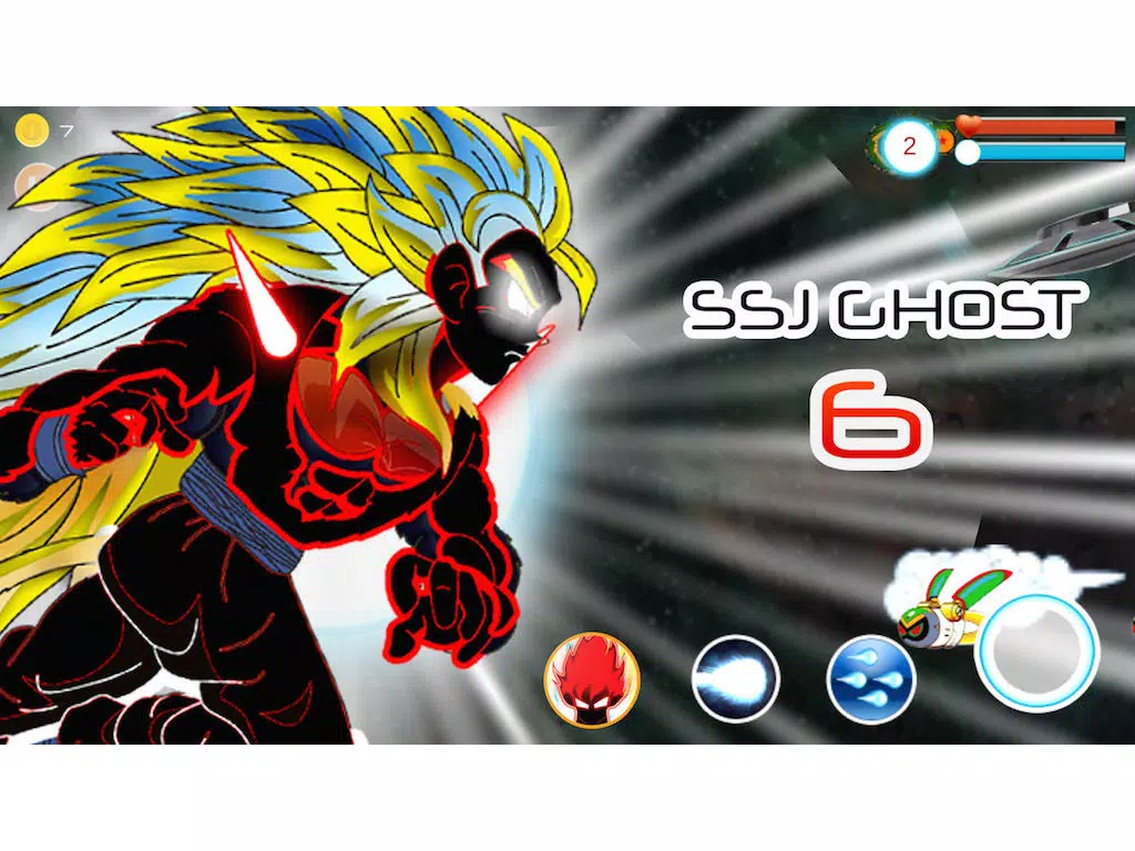 Zrzuty ekranu Dragon Ghost Saiyan Warrior iPad 