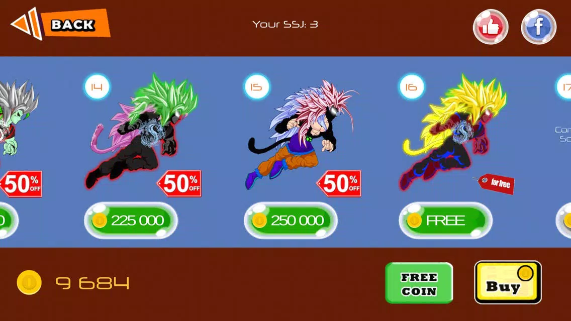 Zrzuty ekranu Dragon Ghost Saiyan Warrior