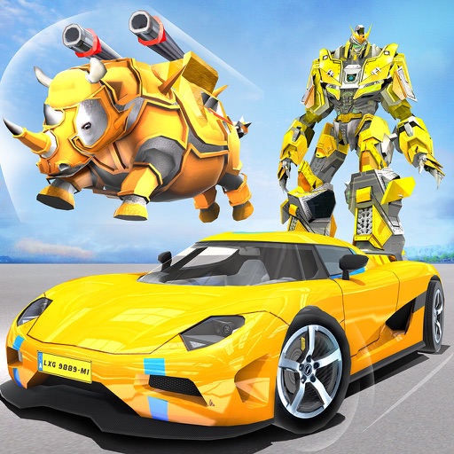 Rhino Robot War Car Transform Rhino Robot War Car Transform