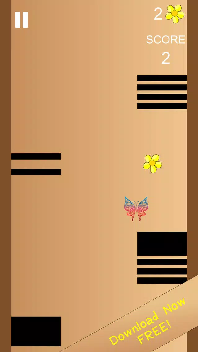 Climb Up - Fast Tap Tap Butterfly Dash Game Screenshots